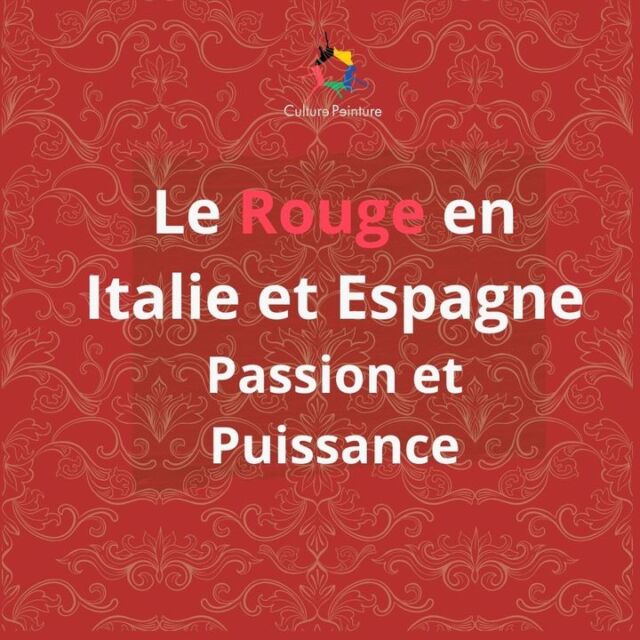 L'École Rouge: immerse yourself in the fiery shades of red, the color of passion and power in Italy and Spain. 🇮🇹🇪🇸De from Italy, where red symbolized luxury and vitality during the Renaissance, to Spain, where it embodies the vibrant soul of flamenco and festivities, each slide reveals a new facet of this captivating color.red, much more than a simple color, is here an expression of raw emotion and timeless traditions.Registration for Gilbert Wolfisberg's painting lecture on November 9: https://bit.ly/4hkp6Wk