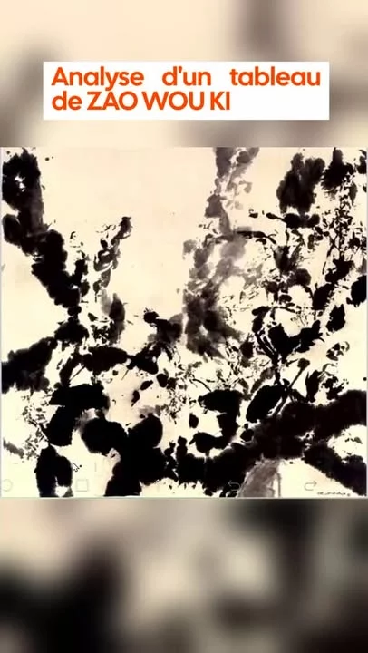 Behind what seems spontaneous, instinctive, almost wild... is often hidden a very deep construction.In this ink by Zao Wou-Ki, I show my students how elements of structure, rhythm, and even circles invisible at first glance appear.An excerpt filmed during my workshop in Ferrières-en-Gâtinais in 2025.What if a painting by a professional artist contained much more than what we see at first glance?!