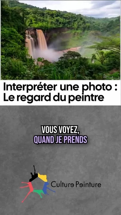 Lorsqu’on travaille d’après photo, l’idée n’est pas de la copier servilement mais plutôt de la ré interpréter à l’intérieur d’un système qui permet d’en faire un objet esthétique. Une bonne peinture à ses propres exigences que la photo ne remplit pas toujours.
#culturepeinture #inspirationartistique #composition