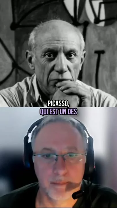 Picasso a influencé des générations de peintres. La série « Woman » de Willem de Kooning est un exemple de l’influence des «  Demoiselles d’Avignon » sur sa peinture. Il est également fascinant de constater dans cette esquisse de De Kooning qu’il utilise, lui aussi, une clé de lecture qui résume la construction du tableau et qui crée de la logique, de la cohérence et du Beau, malgré la laideur supposée du sujet.
#culturepeinture #dekooning #peinturecontemporaine