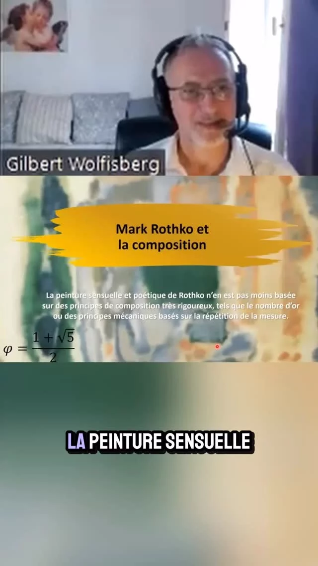 Mark Rothko poésie et structure.
Dans cette petite analyse d’un travail de Rothko, on voit que derrière la poésie et la sensualité de sa peinture, il y a une réflection sur la composition en utilisant notamment le nombre d’or et la géométrie.